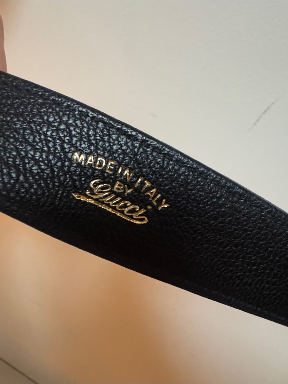 Authentic Gucci Black Leather Purse - Picture 3 of 6